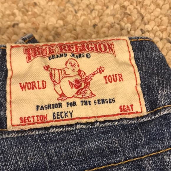 🙃True Religion Jeans, Section: Becky Size 28 - Picture 7 of 8
